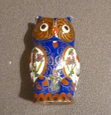  Vintage  Cloisonne Owl  1988