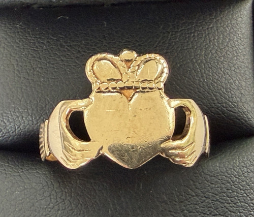 9ct gold claddagh ring size - claddagh,
