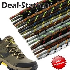 Shoe Laces Round Hiking Shoelaces Work Strong Walking Trainers Boots Quality 