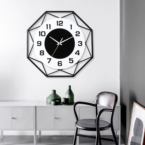 Metal large wall clocks - metal,