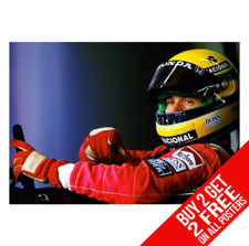 Ayrton senna poster helmet - poster, f1
