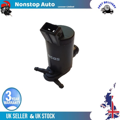 Twin outlet windscreen - twin, washer