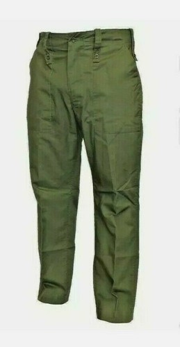 Olive green trousers - green, british
