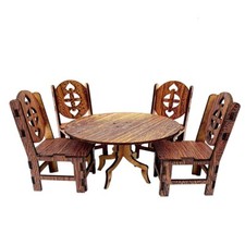Wooden Chipboard Chairs Set
