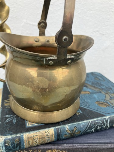 Brass small coal - small, scuttle