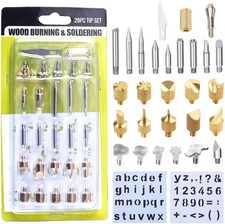 28-Piece Wood Burning Kit with