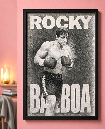 Rocky balboa framed - rocky,