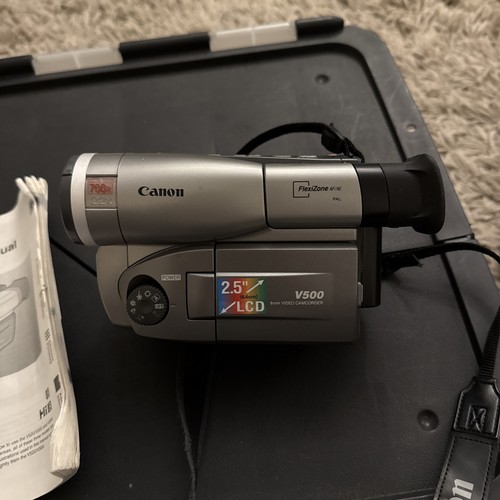Canon v500 camcorder 8mm video - canon,