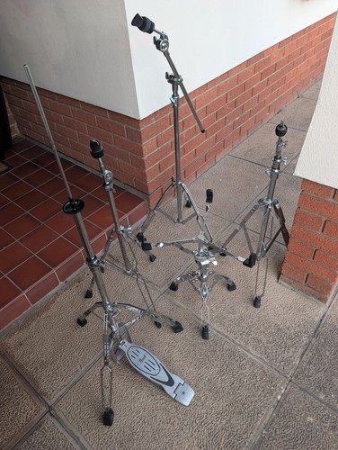Drum kit cymbal stands full - drum,