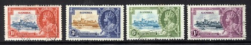 Gambia king george - v, 1935