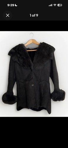 Shearling women coat - women's,