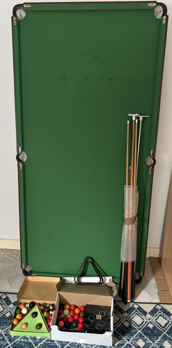 6ft 3ft snooker pool table - pool, +