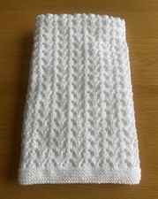 Hand Knitted White Baby