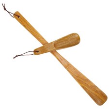 2Pcs Shoe Horns Wooden