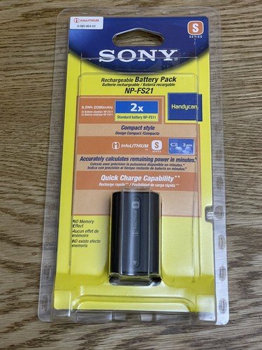 Sony handycam battery fs21 - sony,