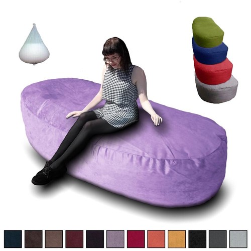Beanbag bed faux suede - faux,