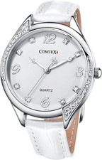 COMTEX Ladies Watches White