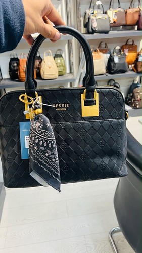 Bessie london black quilted - london,