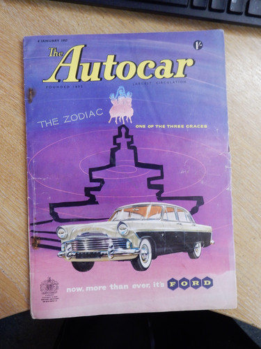 Vintage the autocar magazine - the,
