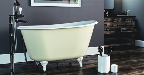 Lorenzo cast iron bath - cast,