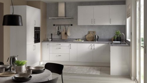 Slab super gloss light grey - slab,