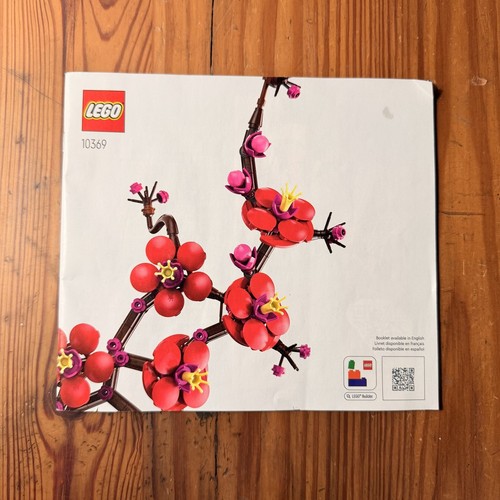Lego icons plum blossom - lego,