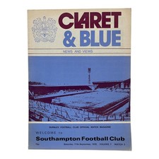 Burnley FC v Southampton 1976