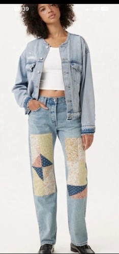 Genuine levi 501 patchwork - genuine,