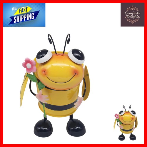 Elegant bee planter figurine - elegant,