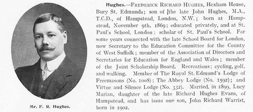 Frederick richard hughes - frederick, of