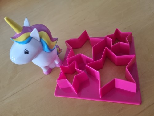 Unicorn egg cup holder and - egg,