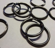 12 KEY RINGS 20mm Approx 3/4"