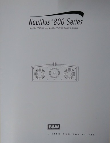 Original nautilus 800 - b&w,
