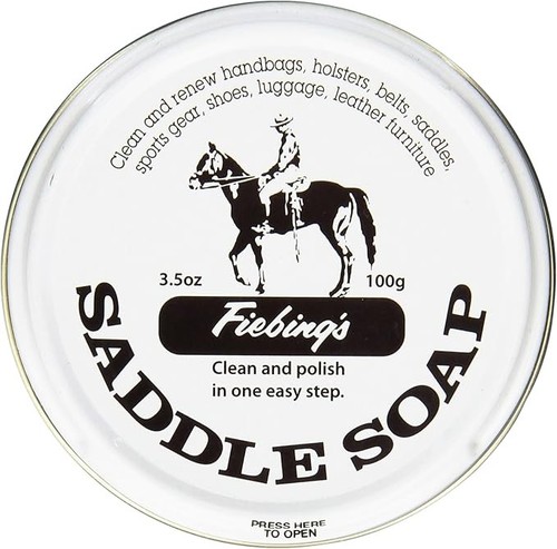 Fiebing white saddle - fiebing's,