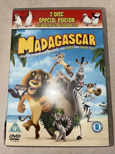 Madagascar dvd set disc - madagascar,