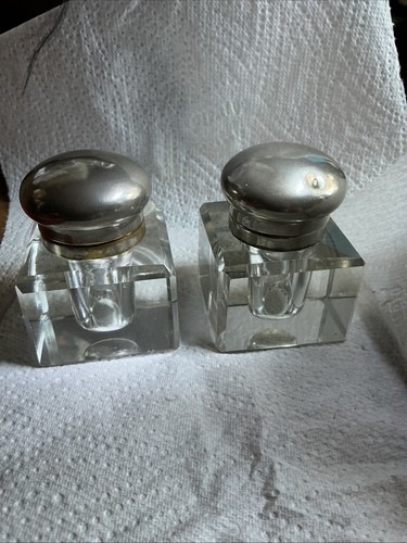 Antique metal square bevelled - metal,