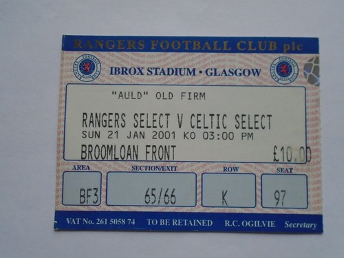 Rangers select celtic - rangers,