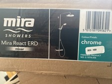 MIRA REACT ERD DUAL FLOW THERMOSTATIC BAR  MIXER SHOWER . Brand New .