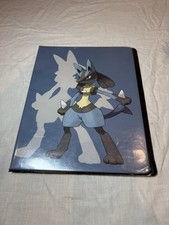 Pokemon Lucario Folder Card Holder Binder Used 2022 Nintendo Empty 