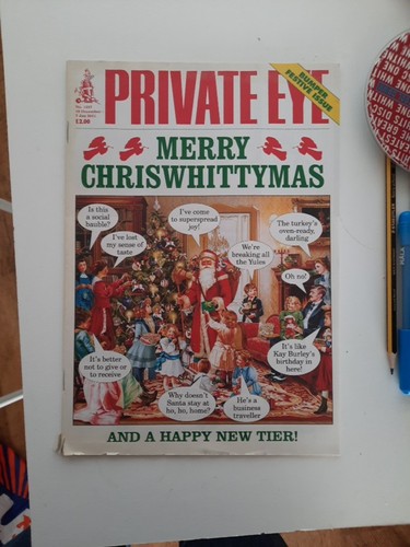 Private eye magazine - magazine, 18