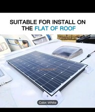 Solar Panel Mounting Brackets, eight in total , surplus to requirements , 