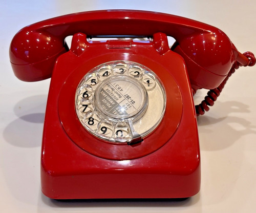 Vintage 1980s gloss red - 1980s,
