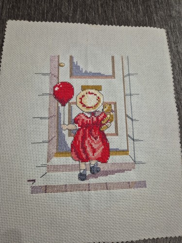 Completed cross stitch all our - stitch,