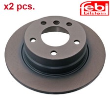 X2 PCS REAR BRAKE DISC SET