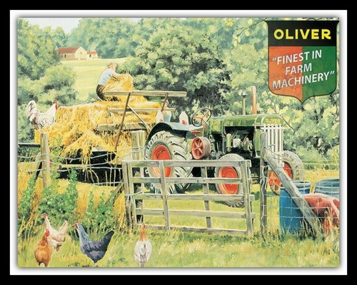 Oliver farm machinery - farm,