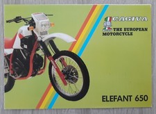 Cagiva Elefant 650 Brochure c.1986