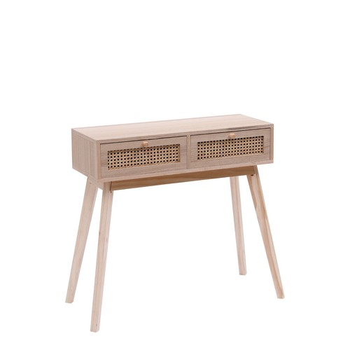 Rattan console table living - rattan,