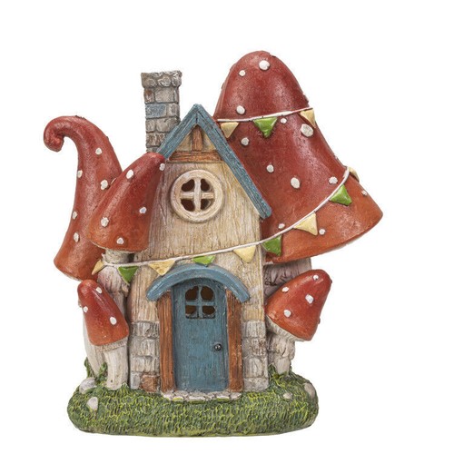 Garden toad stool home - pt,
