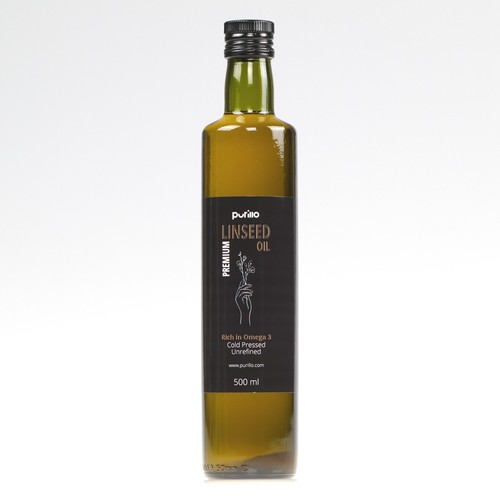 Linseed oil cold pressed - linseed, cold-pressed