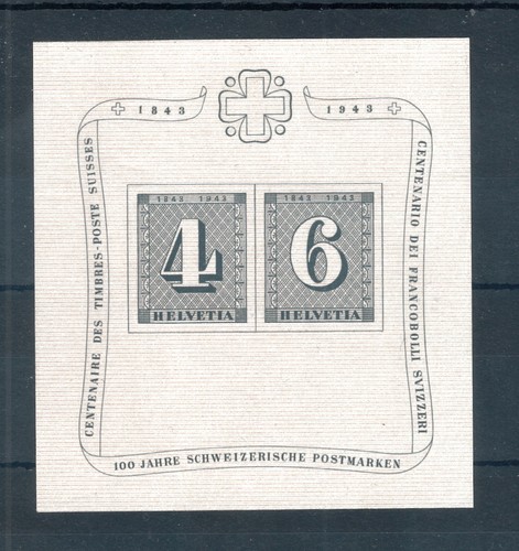 Switzerland 1943 centenary - switzerland,